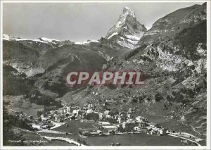 Postcard Modern und Zermatt Matterhorn