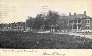 Fort Des Moines Army Post Des Moines Iowa 1913 postcard