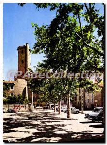 Old Postcard Millau Belfry