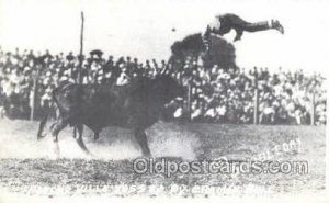 Pancho Villa and Braman Bull Cowboy Western Unused 