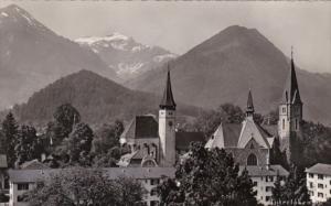 Switzerland Interlaken Protestant und Katholische Kirche Photo