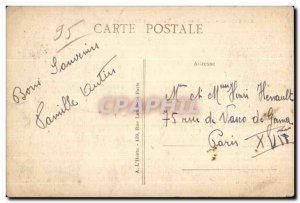 Postcard Old Asnieres sur Oise Royaumont Abbey