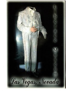 Fashion, Liberace Silver-Beaded Suit of Tails, Museum, Las Vegas
