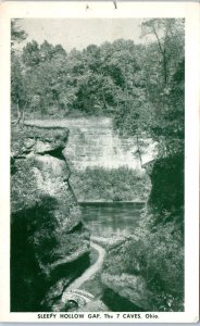 1940s Sleepy Hollow Gap 7 Caves Bainbridge OH Postcard