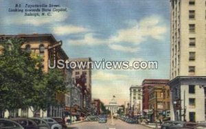 Fayetteville Street in Raleigh, North Carolina