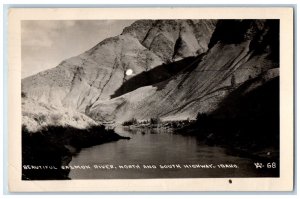 Weiser Idaho ID Postcard RPPC Photo Salmon River North And South Highway 1950