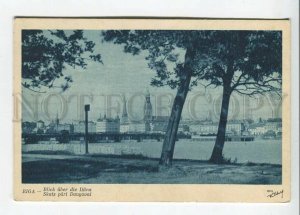 437413 Latvia Riga View of the Daugava Vintage postcard