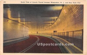 South Tube, Lincoln Tunnel - Weehawken, New York NY  