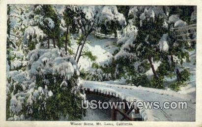 Winter - Mt. Lowe, CA