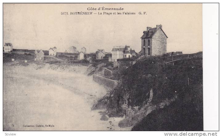 Rothéneuf , France , 00-10s ; La Plage et les Falaises