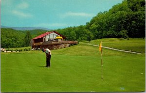 Golf Course at The Homestead, Hot Springs VA c1971 Vintage Postcard S54