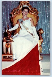 c1960's Miss America Jacquelyn Jeanne Mayer Miss Ohio Vintage Postcard