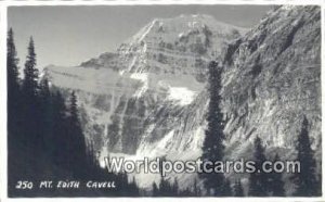 Mt Edith Cavell Swizerland Unused 