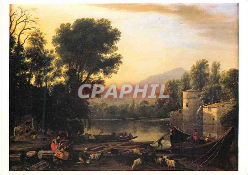 Modern Postcard Paris Grand Palais exhibition Claude Lorrain Lorrain says Feb...