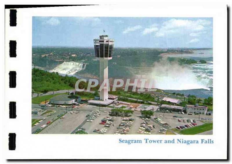  Modern Postcard Seagram Tower and the Niagara Falls