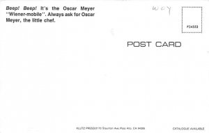 Oscar Meyer wieners Advertising Unused 