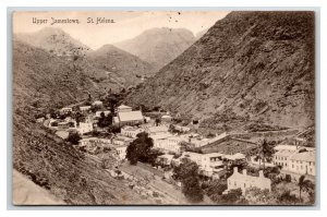 UK COLONIAL ST HELENA UPPER JAMESTOWN BY E.A. THORPE 1909 TO WEST WICKHAM, KENT