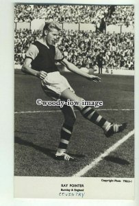 su2735 - Ray Pointer, Burnley &  England, Footballer - postcard