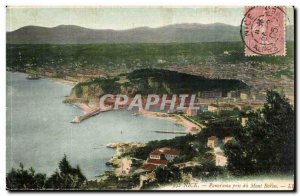 Nice Old Postcard Panorama taken of Mont Boron