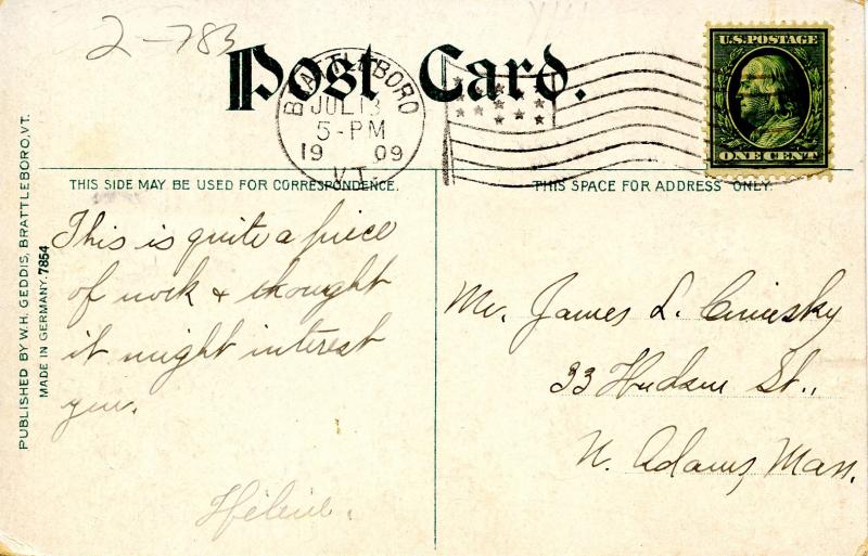 NH - Hinsdale. The Dam