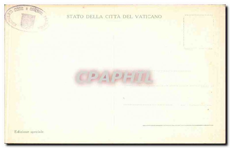 Old Postcard Italy Roma Cita del Vaticano Museo di Ermes scultura