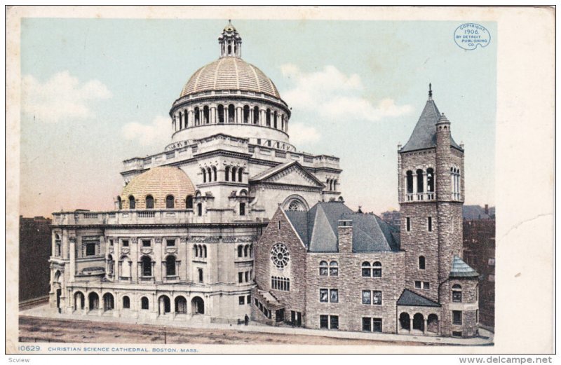 BOSTON, Massachusetts, 1900-1910´s; Christian Science Cathedral