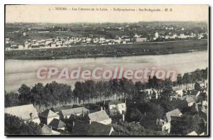 Postcard Old Tours Les Coteaux De La Loire