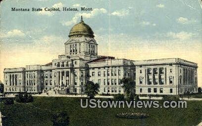 Montana State Capitol in Helena, Montana