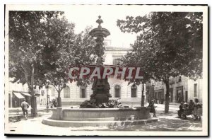 Postcard Old Meze Herault dela Plaza Mayor