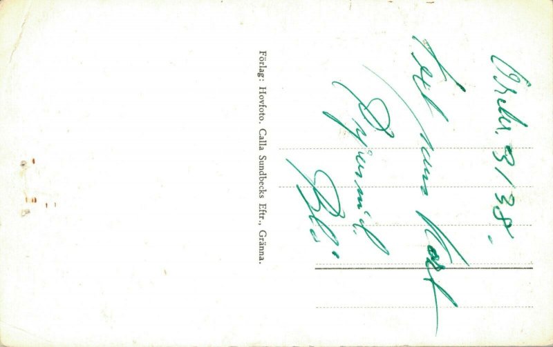 Sweden Gyllene Uttern RPPC 05.08