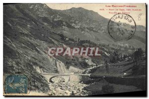 Postcard The Old Bridge Sere Hautes Pyrenees near Barges Vallee du Bastan