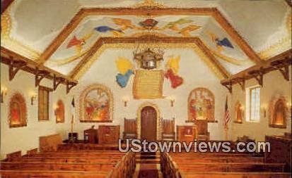 Interior of Holy City Chapel - Lawton, Oklahoma OK  