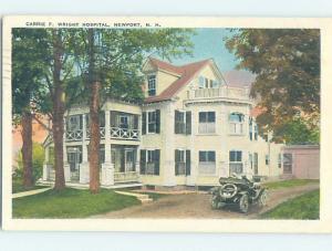 W-Border HOSPITAL SCENE Newport - Near Lebanon & Concord New Hampshire NH W3219