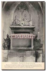 Old Postcard Thunder Tomb of Marquis of Louvois