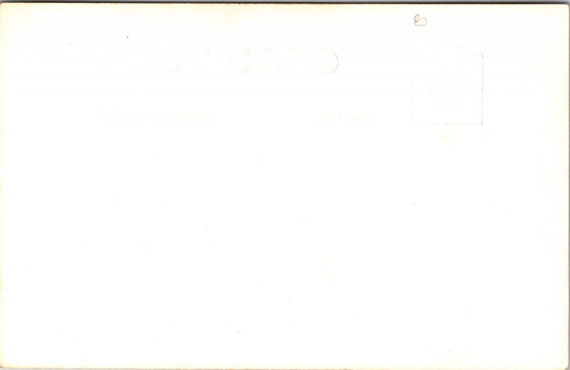 Real Photo Postcard Goofy Snow