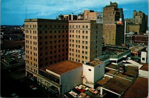 Vtg Houston Texas TX The Ben Milam Hotel Unused Chrome Postcard