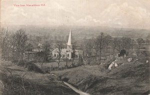 VIEW FROM ALMONDSBURY HILL-BRISTOL GLOUCESTERSHIRE ENGLAND~1907 POSTCARD