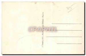 Old Postcard Domestically Maraichin Folklore Costume