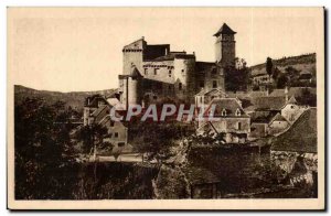 Cajarc - feudal Chateau - Old Postcard