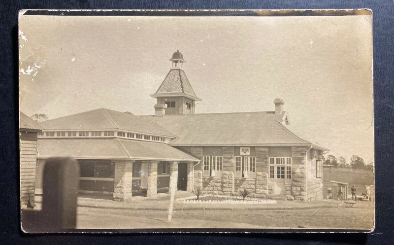 Mint Australia Postcard RPPC WWI Australian Troops YMCA House