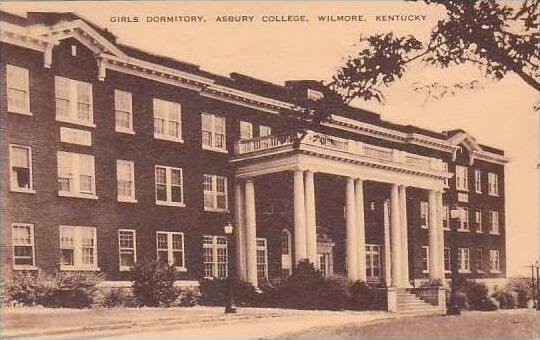 Kentucky Wilmore Asbury College Girls Dormitory Artvue