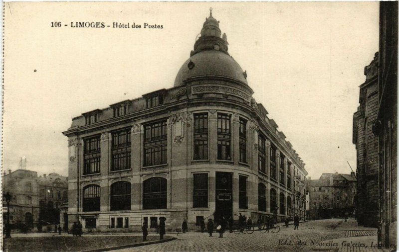 CPA LIMOGES - Hotel des Postes (390756)