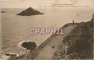 Old Postcard Val Andre Corniche Road and Verdelet