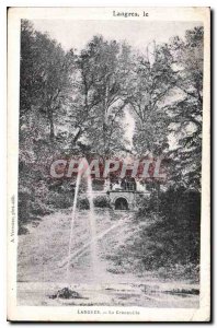 Old Postcard Langres Frog