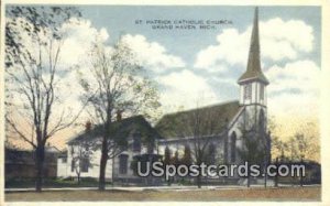 St Patrick Catholic Church in Grand Haven, Michigan