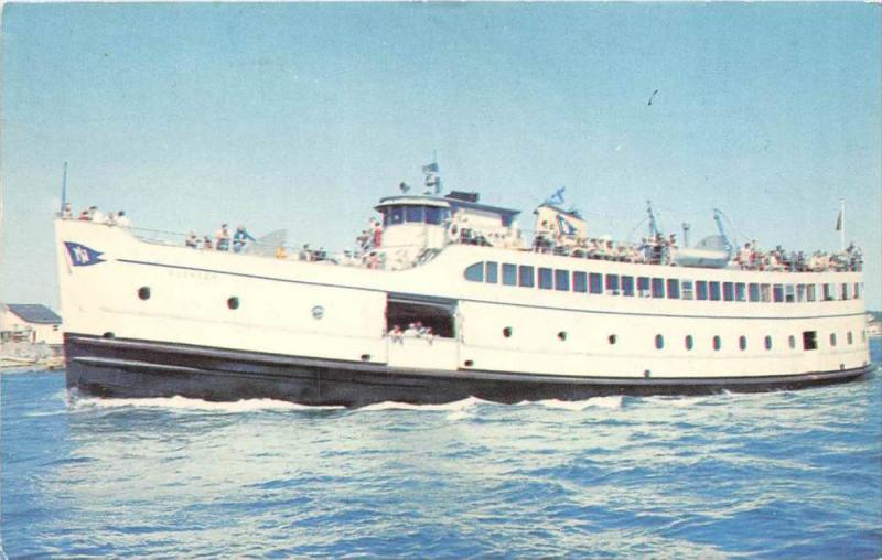 10869 The M.V. Quonset, Ferry from Pt. Judith to Block Island, R.I.