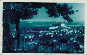 Slovakia Bratislava RPPC 06.89