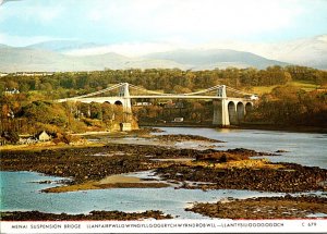 Wales Menai Suspension Bridge