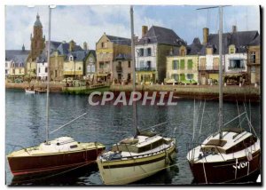 Postcard Modern Croisic His Joli Harbor Fishing Boats