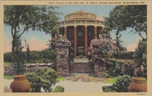 Alabama Birmingham Home Of The Late George B Ward Shades Mountain Curteich